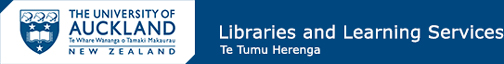 Logo - The University of Auckland Library